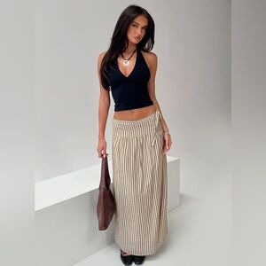 Princess Polly Antheia Striped Maxi Skirt Sold out online in this size!